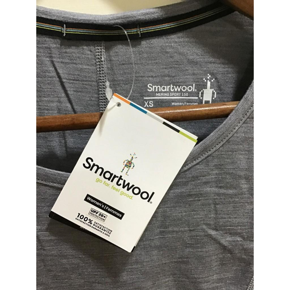 現貨 女生款 SmartWool Merino Sport 150 輕薄款 長袖羊毛排汗衣-細節圖6