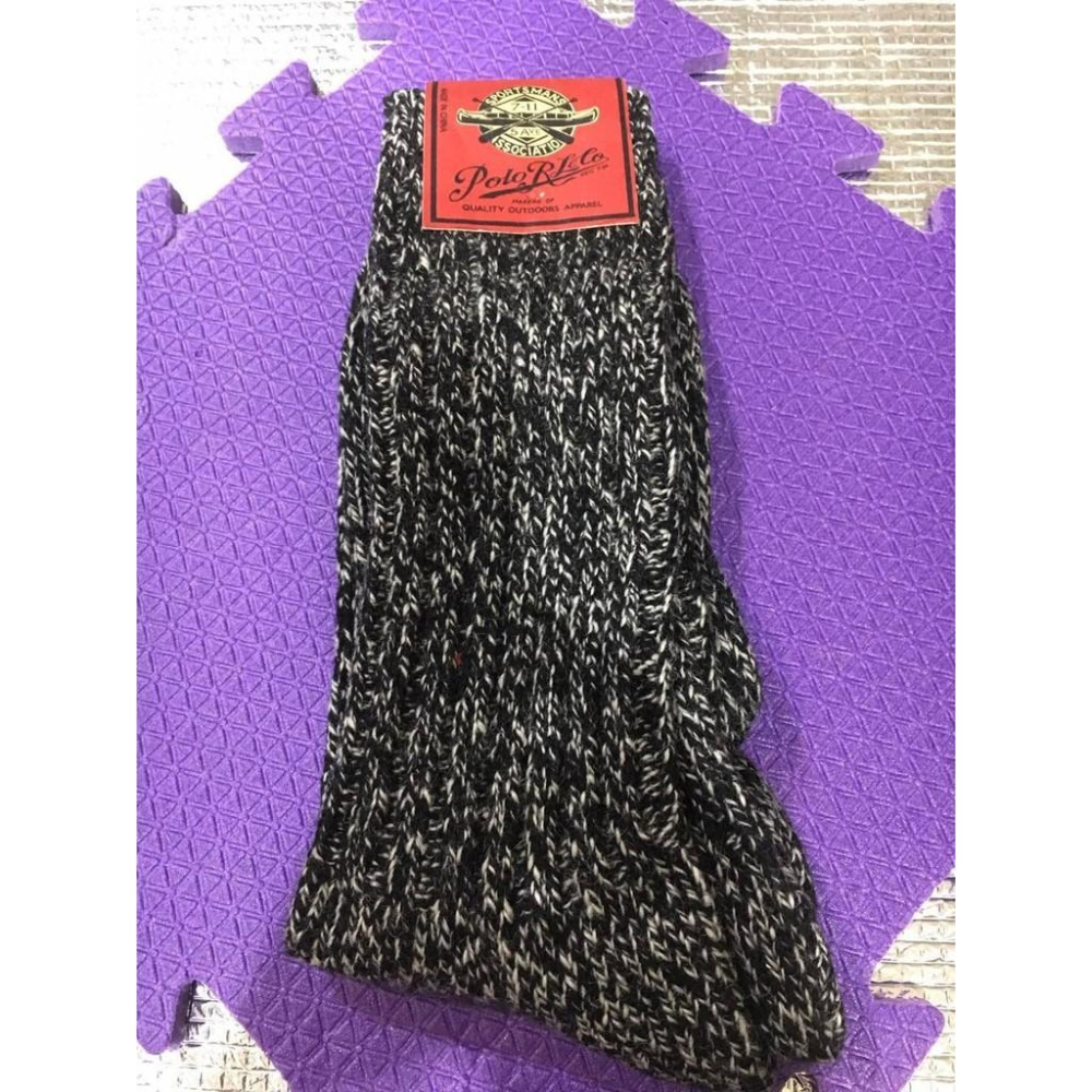 Polo Ralph Lauren  WOOL-BLEND HIKING SOCKS 美麗諾羊毛襪//smartwool-細節圖2