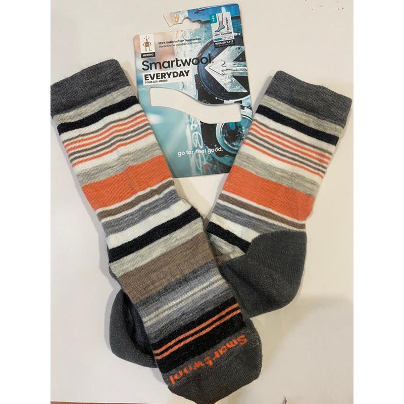 羊毛含量60趴 SmartWool Jovian Stripe Socks中厚底美麗若保暖羊毛襪-細節圖5