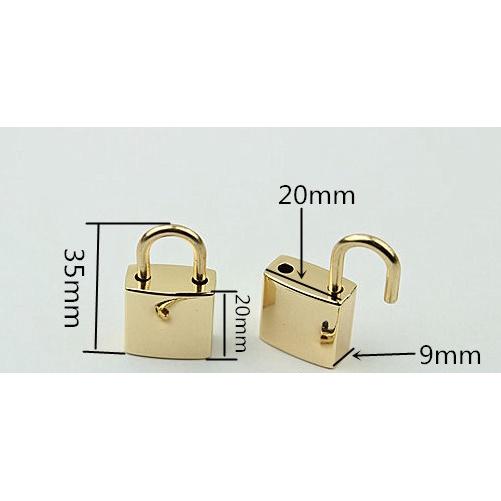 箱包鎖扣 簡易鎖 日記鎖 小鎖扣-細節圖5