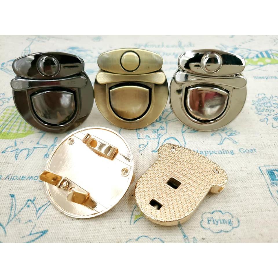 書包扣鎖扣(大) 包包擰鎖 手作配件-細節圖3