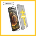 【ZIFRIEND】零失敗保護貼 iPhone 14 13 12 霧面 防窺 高透 玻璃貼 鋼化膜 保護貼-規格圖9