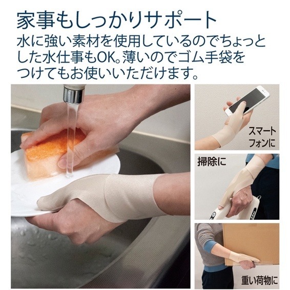 【日印 選物】ALPHAX 日本製 媽媽手護腕 護腕 護手腕 運動護腕 護具 手腕帶 拇指護腕(單入) 現貨附發票-細節圖3