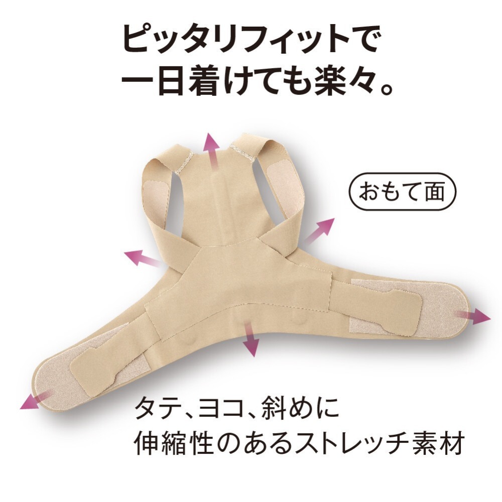 【日印 選物】ALPHAX 日本製 輕薄背架 護腰 束腰 護具 腰夾 背部支撐 美姿調整背帶 現貨附發票-細節圖5