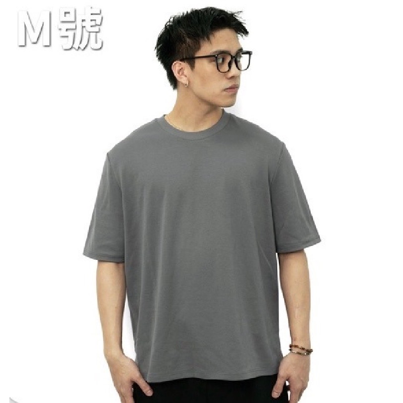 Gelovery 100%純棉男版T恤（灰M、黑M、可可M、藍M、綠M）-規格圖10