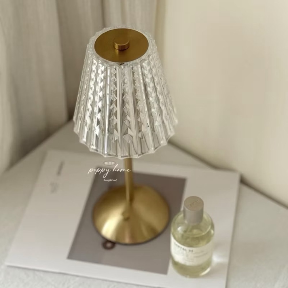 poppy-床頭燈 USB充電燈 觸控床頭燈 氣氛燈 床頭燈 餐桌燈 小夜燈 露營燈 藝術燈 裝飾 禮物-細節圖2