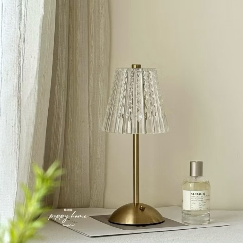 poppy-床頭燈 USB充電燈 觸控床頭燈 氣氛燈 床頭燈 餐桌燈 小夜燈 露營燈 藝術燈 裝飾 禮物-細節圖3