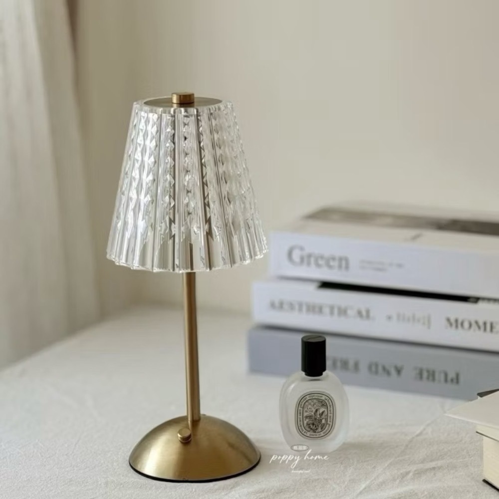 poppy-床頭燈 USB充電燈 觸控床頭燈 氣氛燈 床頭燈 餐桌燈 小夜燈 露營燈 藝術燈 裝飾 禮物-細節圖6