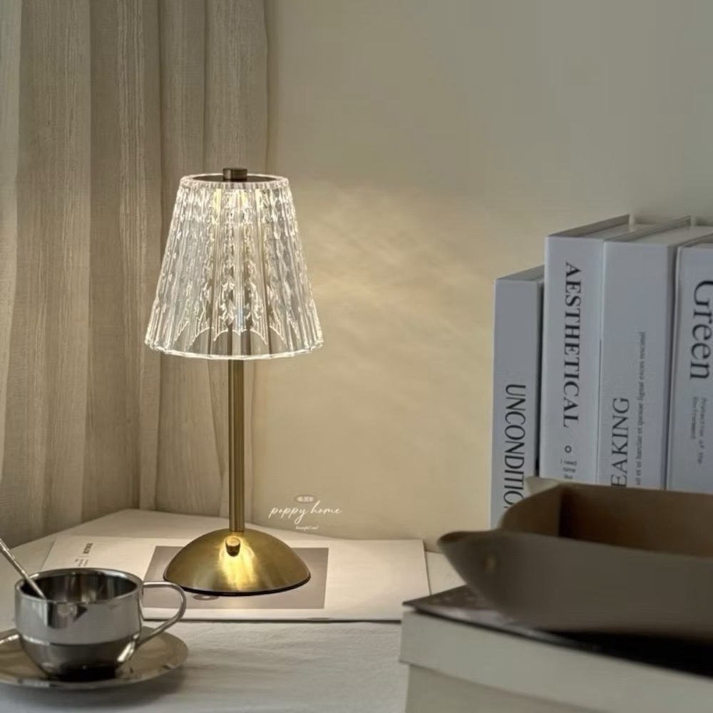 poppy-床頭燈 USB充電燈 觸控床頭燈 氣氛燈 床頭燈 餐桌燈 小夜燈 露營燈 藝術燈 裝飾 禮物-細節圖7