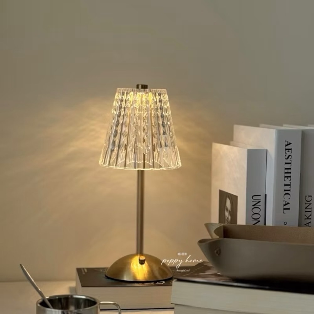 poppy-床頭燈 USB充電燈 觸控床頭燈 氣氛燈 床頭燈 餐桌燈 小夜燈 露營燈 藝術燈 裝飾 禮物-細節圖9