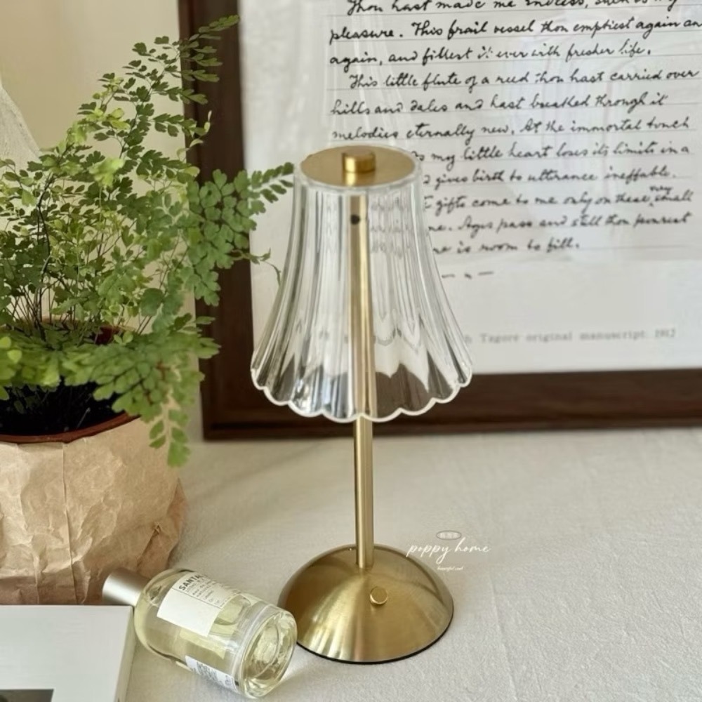 poppy-床頭燈 USB充電燈 酒吧燈 氣氛燈 床頭燈 餐桌燈 小夜燈 露營燈 藝術燈 裝飾 禮物 質感小物-細節圖3