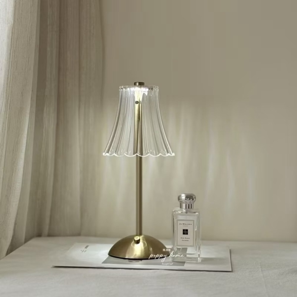 poppy-床頭燈 USB充電燈 酒吧燈 氣氛燈 床頭燈 餐桌燈 小夜燈 露營燈 藝術燈 裝飾 禮物 質感小物-細節圖9