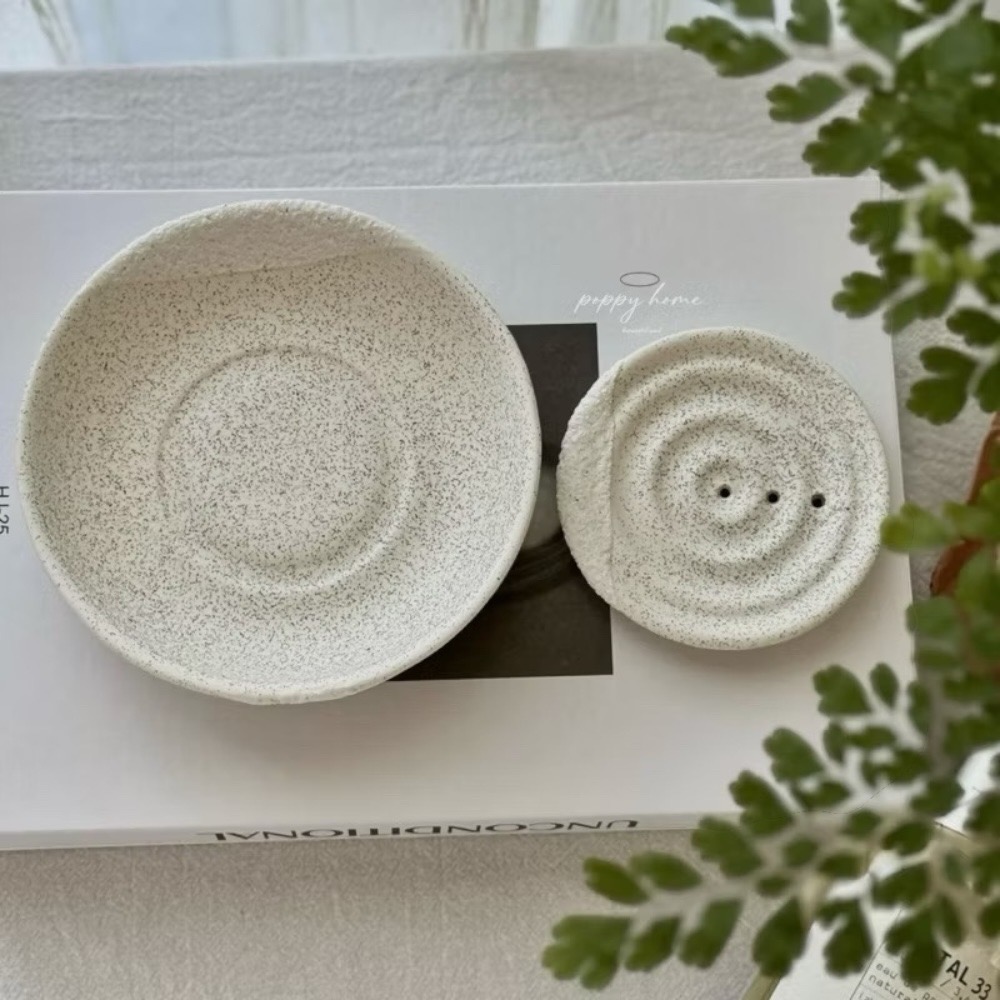 poppy-簡約陶瓷肥皂諜 肥皂盤 香皂盤 肥皂盒 浴室用品 香皂盒 浴室收納 居家生活  質感 侘寂風-細節圖6