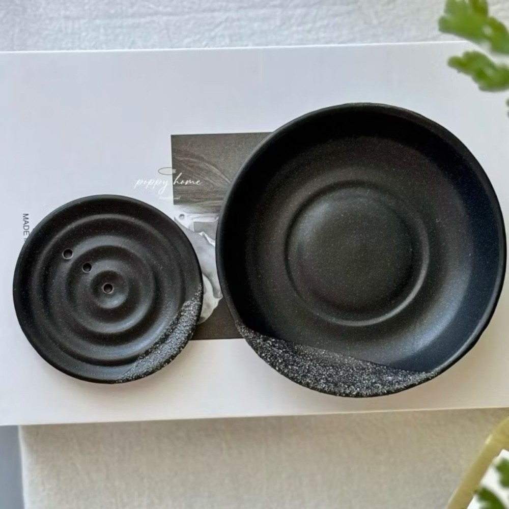 poppy-簡約陶瓷肥皂諜 肥皂盤 香皂盤 肥皂盒 浴室用品 香皂盒 浴室收納 居家生活  質感 侘寂風-細節圖7