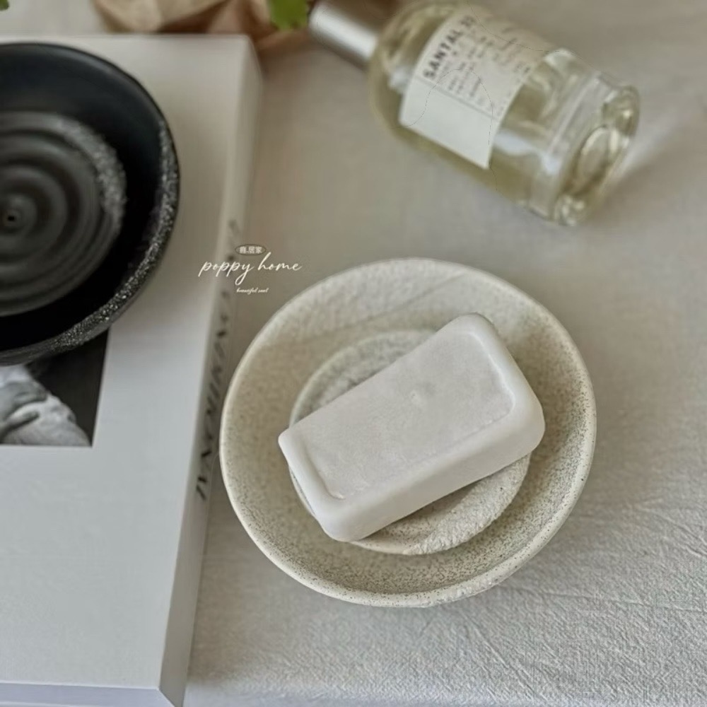 小碟➕大碟一組白陶