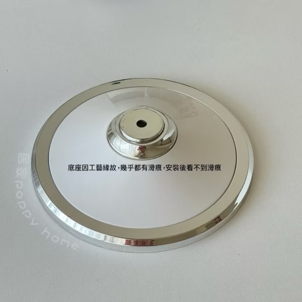 poppy-清新淨白高級感雙面化妝鏡 美妝鏡 立鏡 桌上鏡 3倍放大鏡 簡約風 居家用品-細節圖9