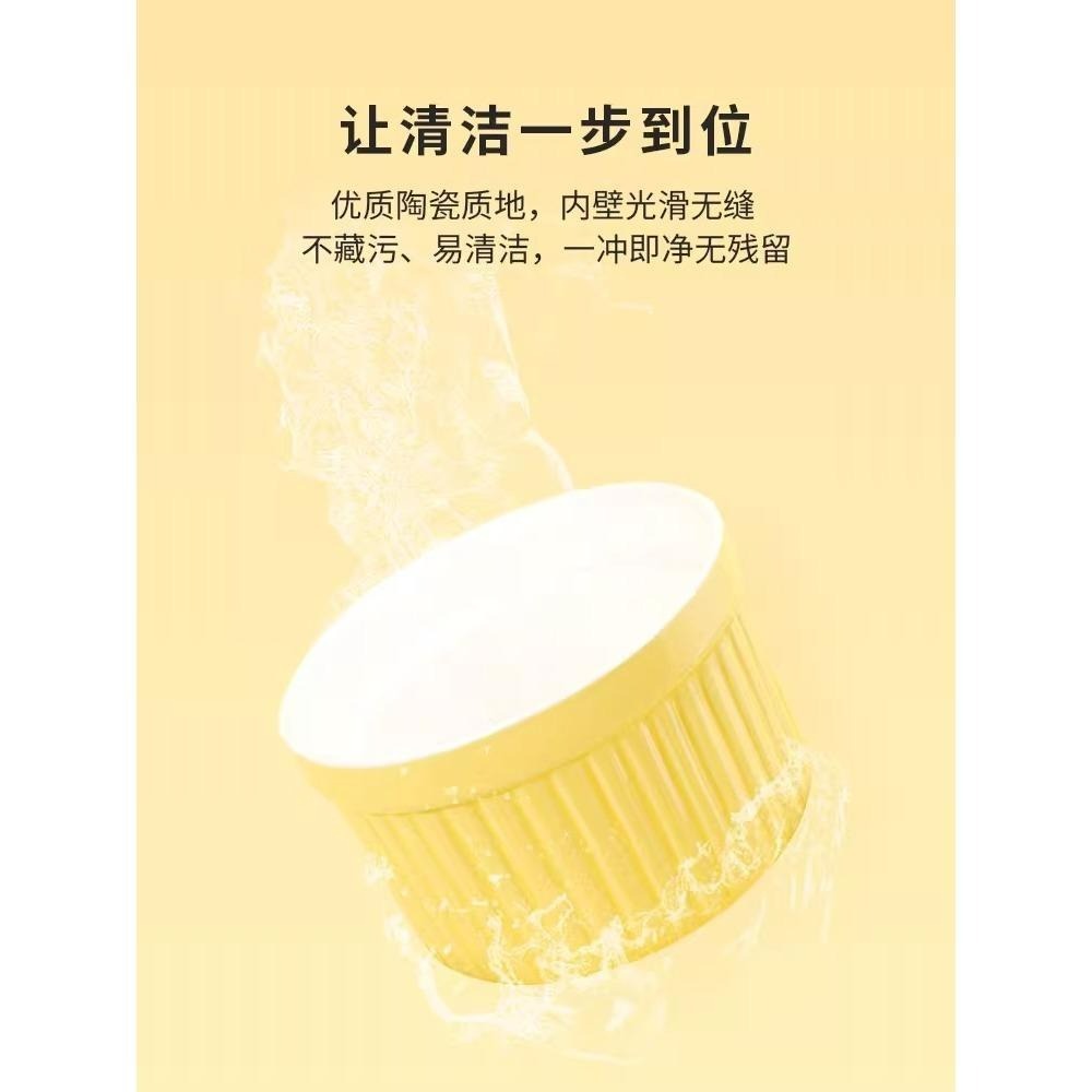 卡諾 鼠鼠食盆 陶瓷防翻飯碗-細節圖3