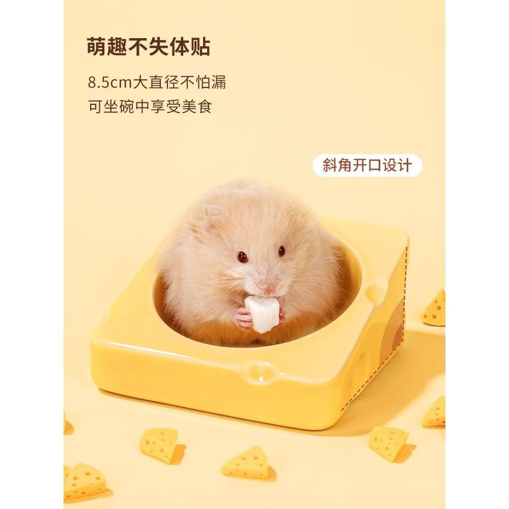 卡諾鼠鼠食盆 芝吱食盆 小寵專屬防翻食盆-細節圖3