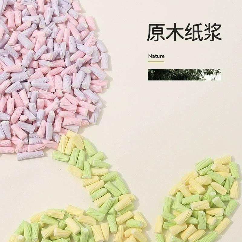 🌕現貨秒出🌕它適 倉鼠紙粒 吸水紙粒造景倉鼠用品-細節圖3