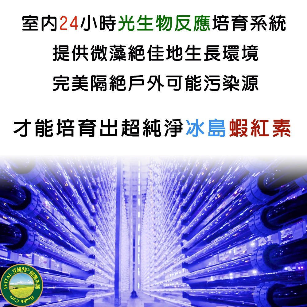 IVITAL艾維特®液態蝦紅素12毫克+微藻DHA/EPA膠囊(60粒)全素-細節圖3