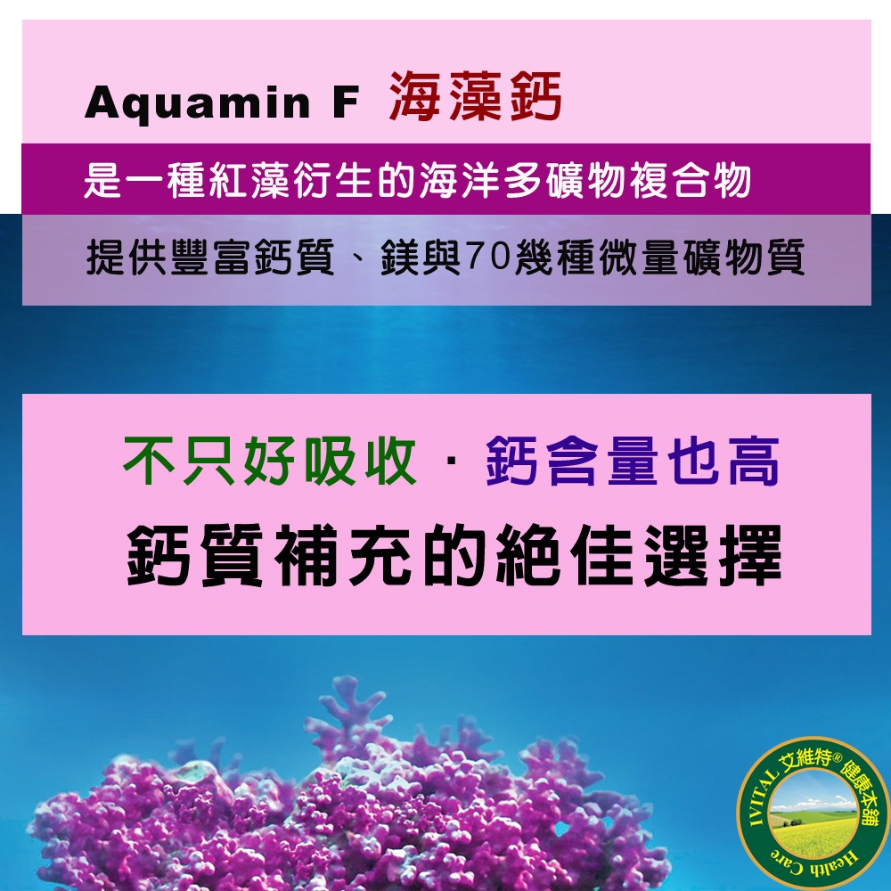 IVITAL艾維特®海藻鈣1000毫克微甜可嚼錠(100錠)-細節圖7