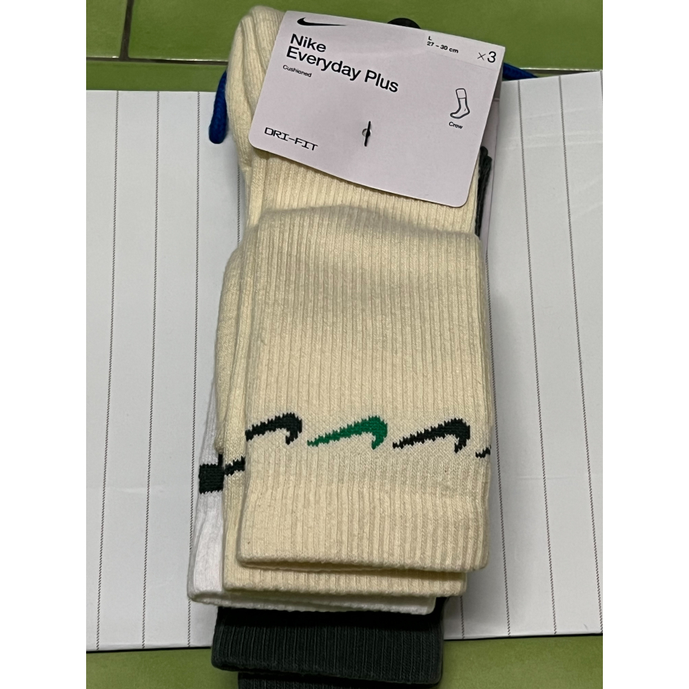 NIKE EVERYDAY 長襪 DH3822-902-901-細節圖3