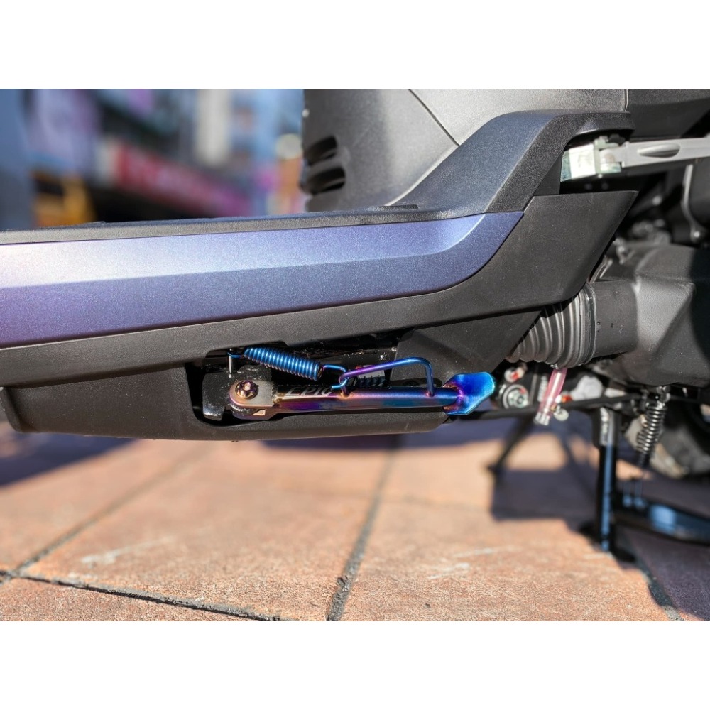 EPIC 雷霆 KRV 白鐵鍍鈦邊柱套件組 側柱+螺絲+彈簧 白鐵鍍鈦 邊柱 側柱 雷霆王 KRV180-細節圖4