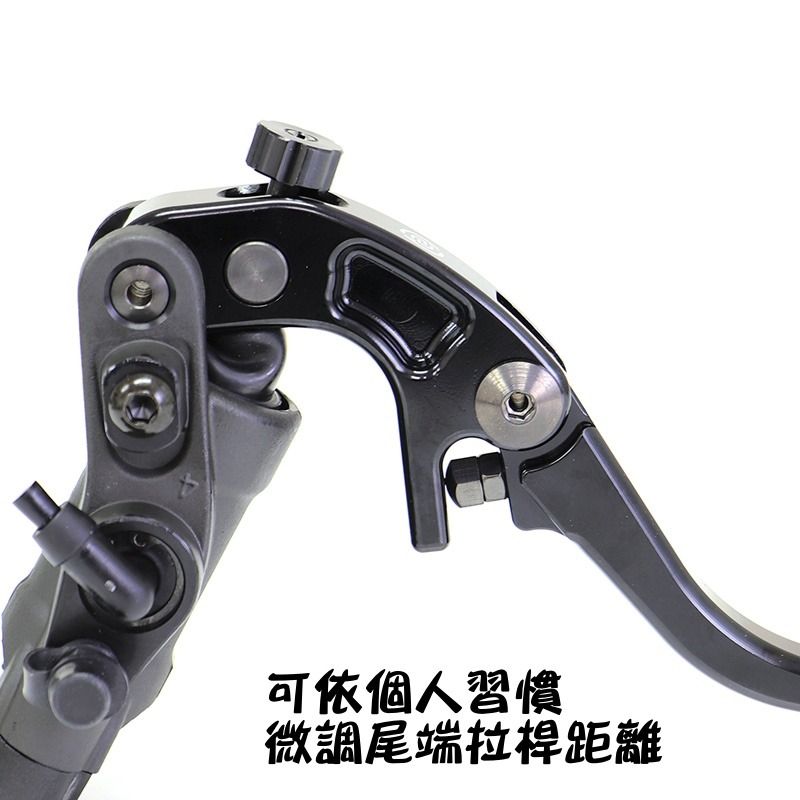 NCY N-25 鑄造直推式煞車總泵-右邊 15mm/黑  單獨一支右邊-細節圖2