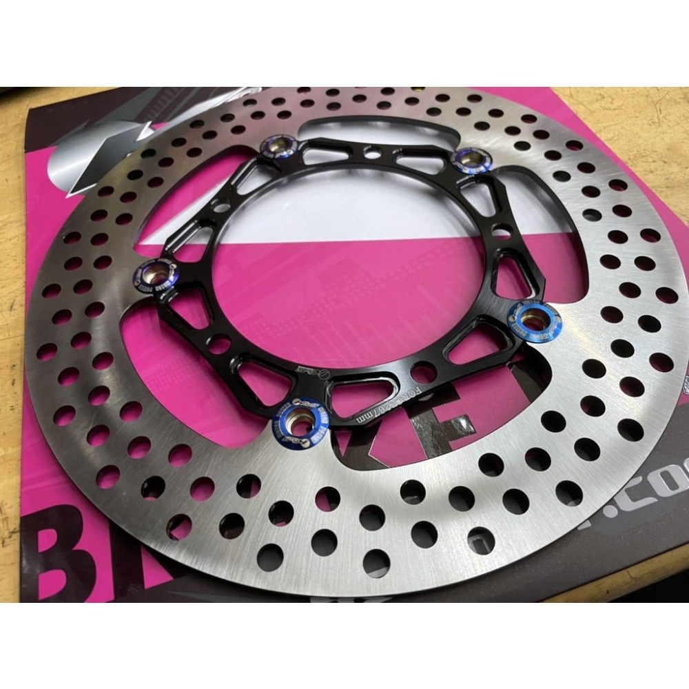 K&S 圓形浮動碟 267mm 碟盤 SMAX FORCE 浮動碟-細節圖2