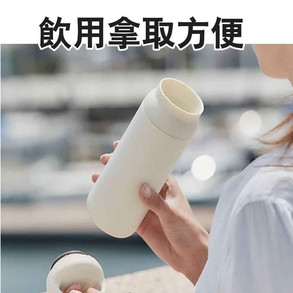 台灣出貨免運 保溫杯保溫瓶手提保溫杯日系簡約ins風304不銹鋼咖啡隨行杯咖啡保溫杯磨砂手感耐磨耐刮 小Y嚴選-細節圖4