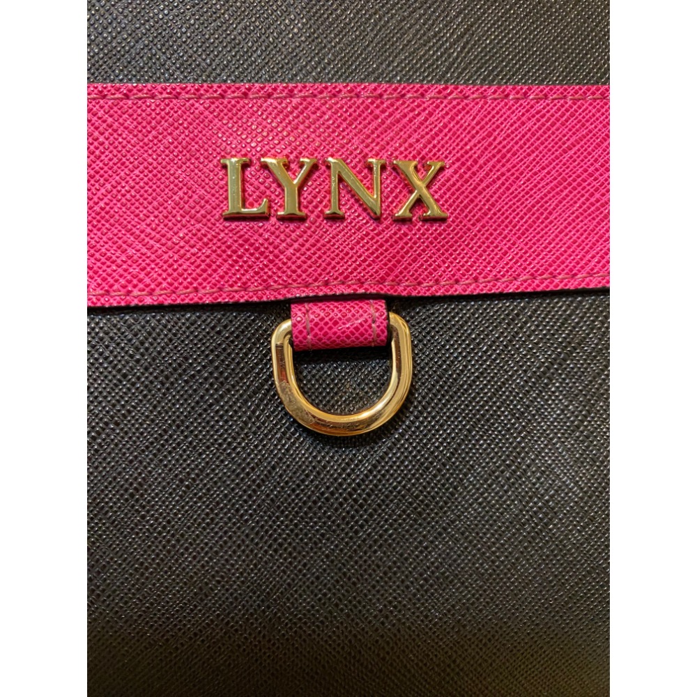 LYNA 真皮系列多夾層長夾手拿包-黑桃色-細節圖2