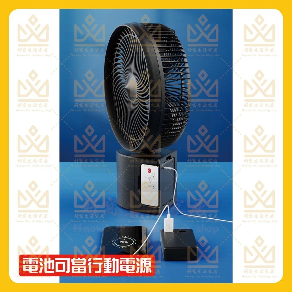 OPOLAR 電扇風扇 立式USB充電風扇 充電風扇 露營神器 釣魚神器 嬰兒車電扇 靜音風扇 桌面風扇 宿舍風扇-細節圖6