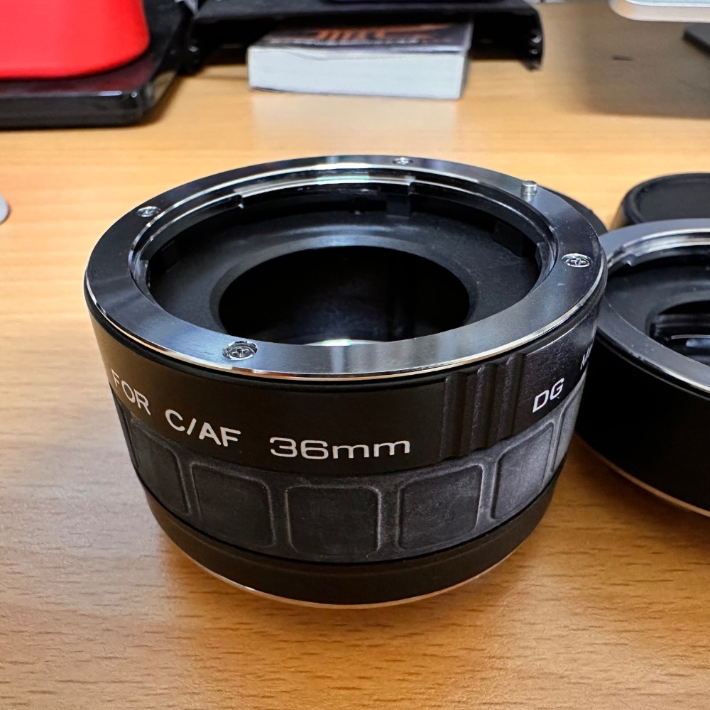 KENKO EXTENSION TUBE SET DG 接寫環 微距 自動對焦 Canon EOS 佳能用 EF卡口-細節圖2