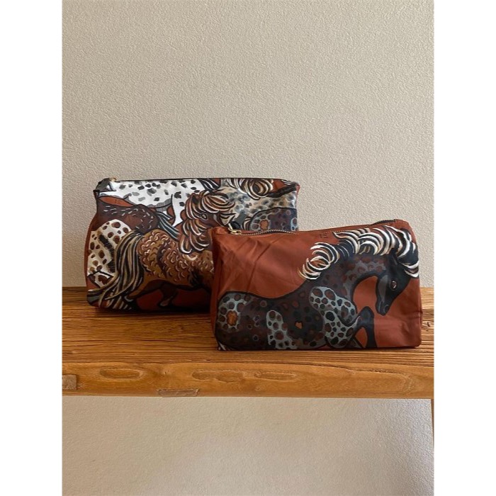 全新正品法國 INOUI EDITIONS 防水收納包 S 號 ～ WESTERN-細節圖4