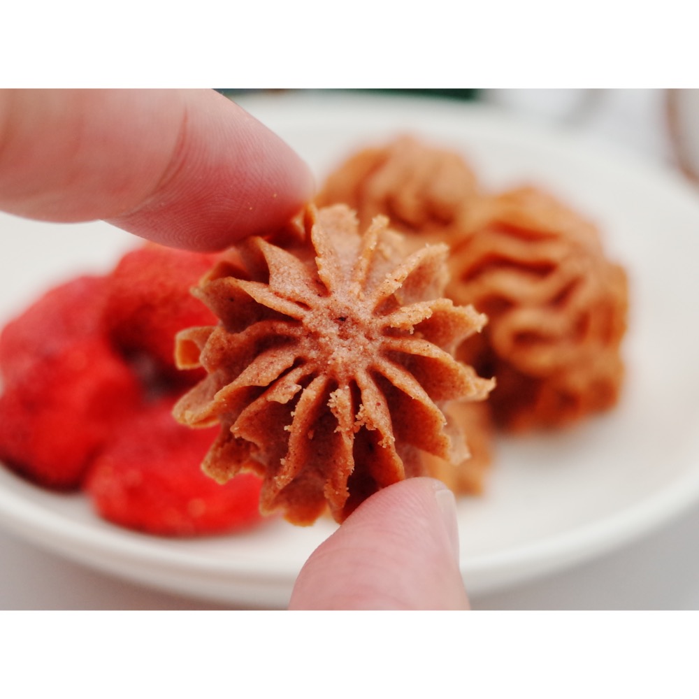 聖誕分享包（草莓曲奇100g+奶油曲奇150g)-細節圖4