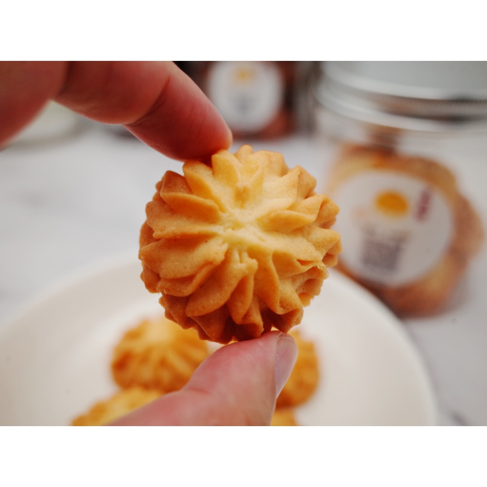 聖誕分享包（草莓曲奇100g+奶油曲奇150g)-細節圖7