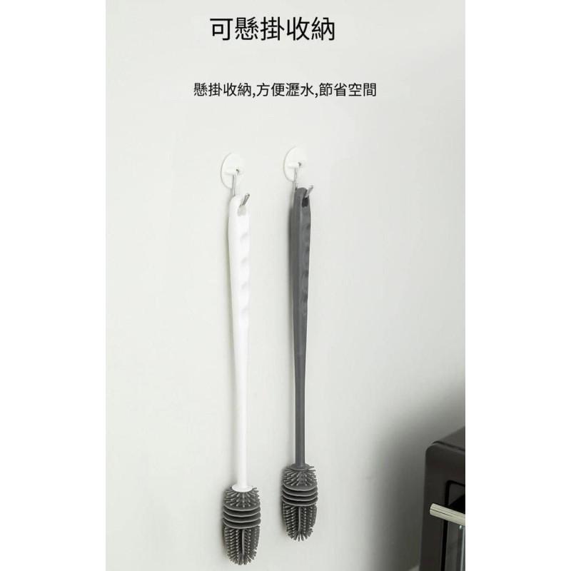 28cm加長柄水瓶奶瓶矽膠刷(一組5支)-細節圖9