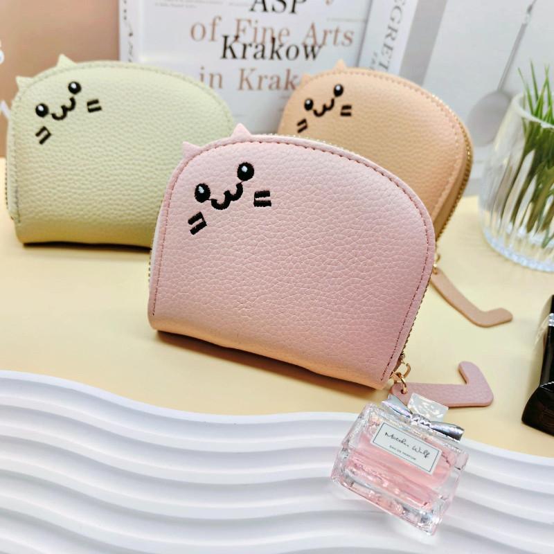 KITTY雜貨舖~可愛貓咪卡夾零錢包-細節圖2