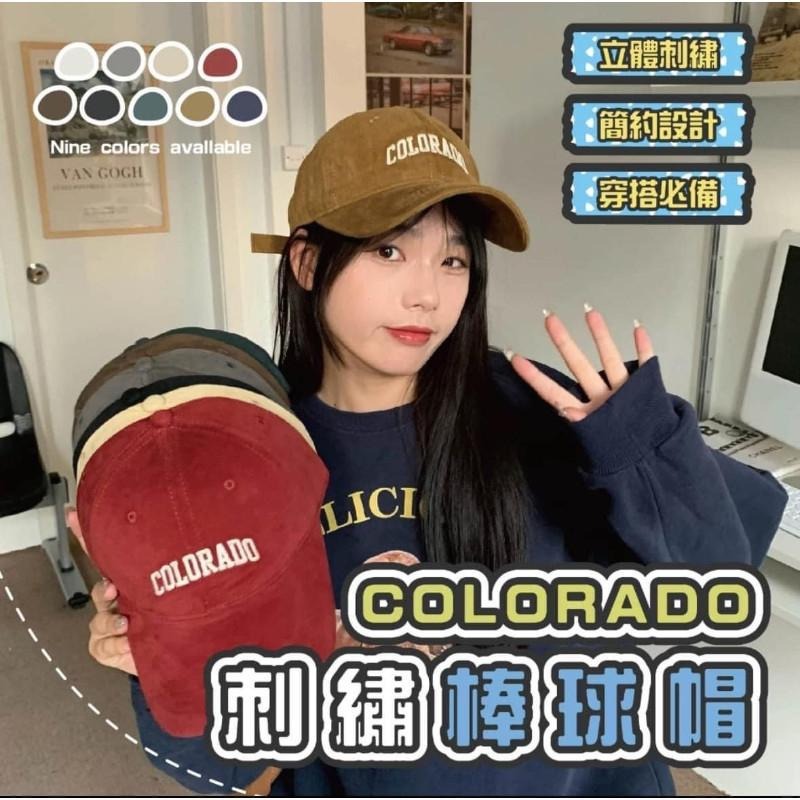 韓版顯臉瘦Colorado棒球帽鴨舌帽-細節圖5