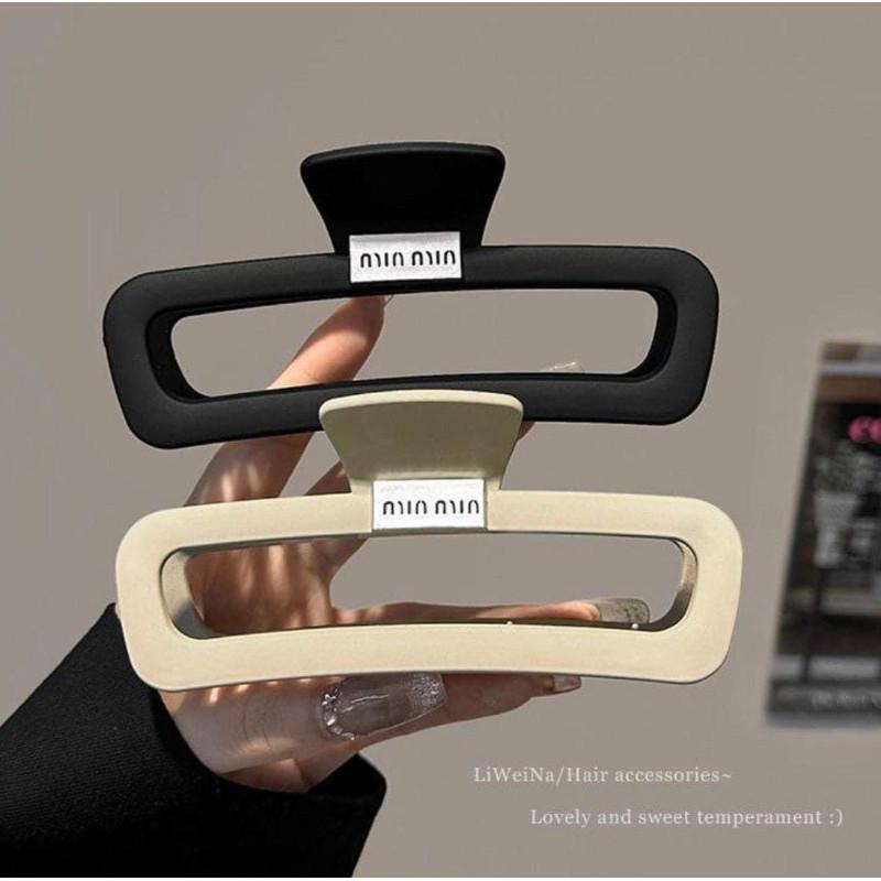 Miu miu風13cm大號鯊魚夾(一組3支)-細節圖2