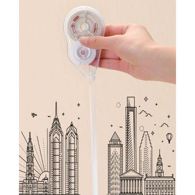 78米超薄不斷帶修正帶6入組-細節圖3