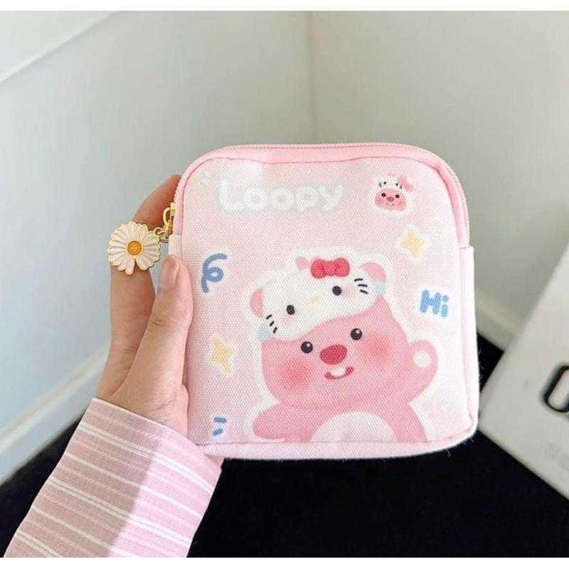 Lobby&KT可愛衛生棉收納包-細節圖6