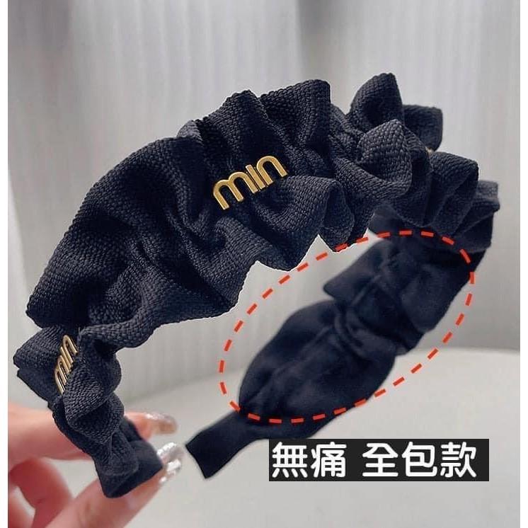 高彈力顯臉小波浪寬無痛髮箍(一組2個)-細節圖9
