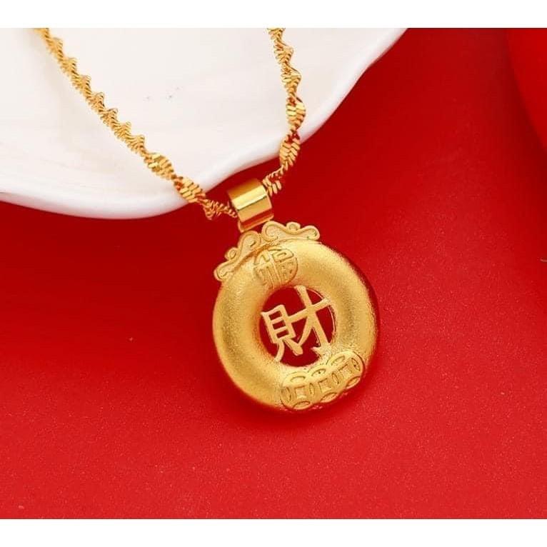 紫南宮催財暴富求平安沙金項鍊-細節圖6