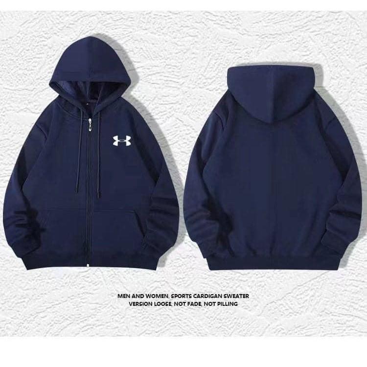 高質量UA水雕絨加絨保暖外套-細節圖2