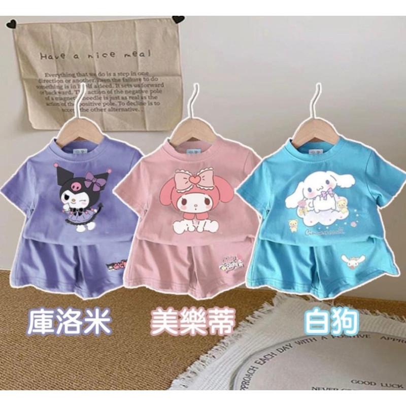 女童卡通短袖Ｔ恤兩件套裝-細節圖5