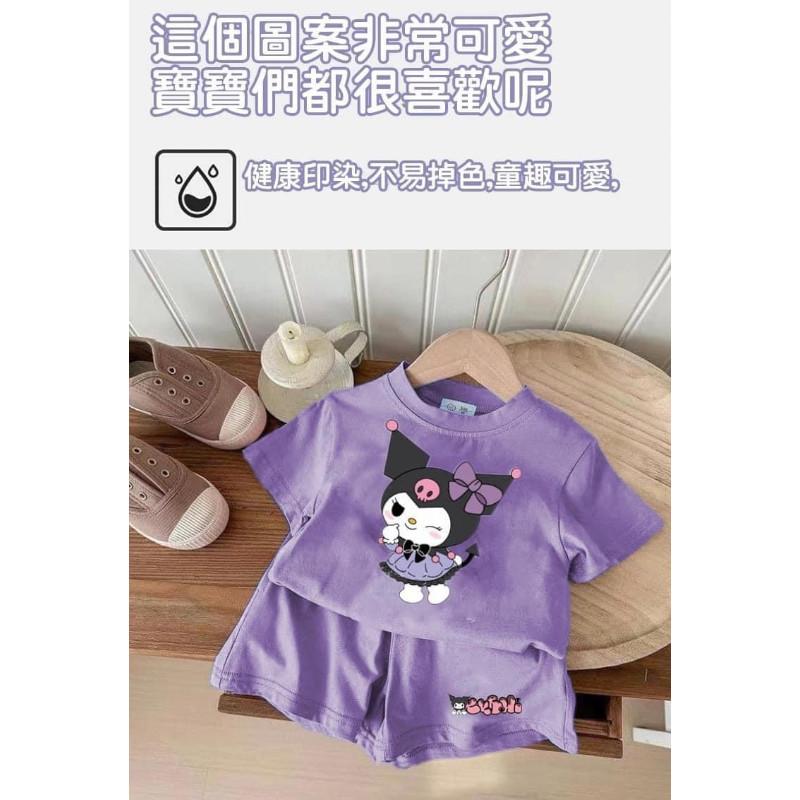 女童卡通短袖Ｔ恤兩件套裝-細節圖6