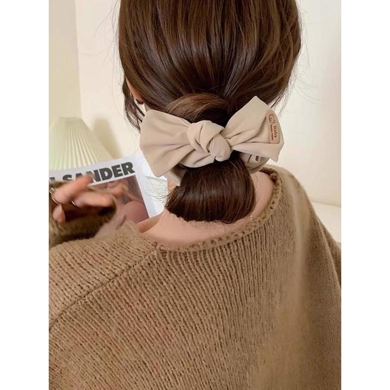 高級感可愛小熊baby蝴蝶結大腸圈(一組4個)-細節圖5