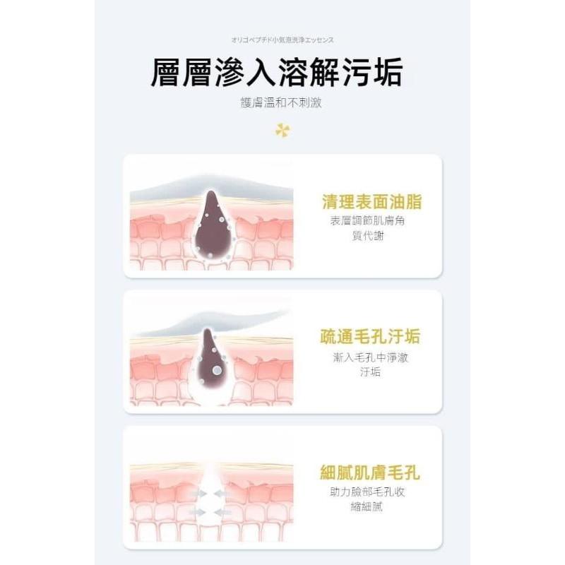 寡肽小氣泡清潔精華露10支盒-細節圖2
