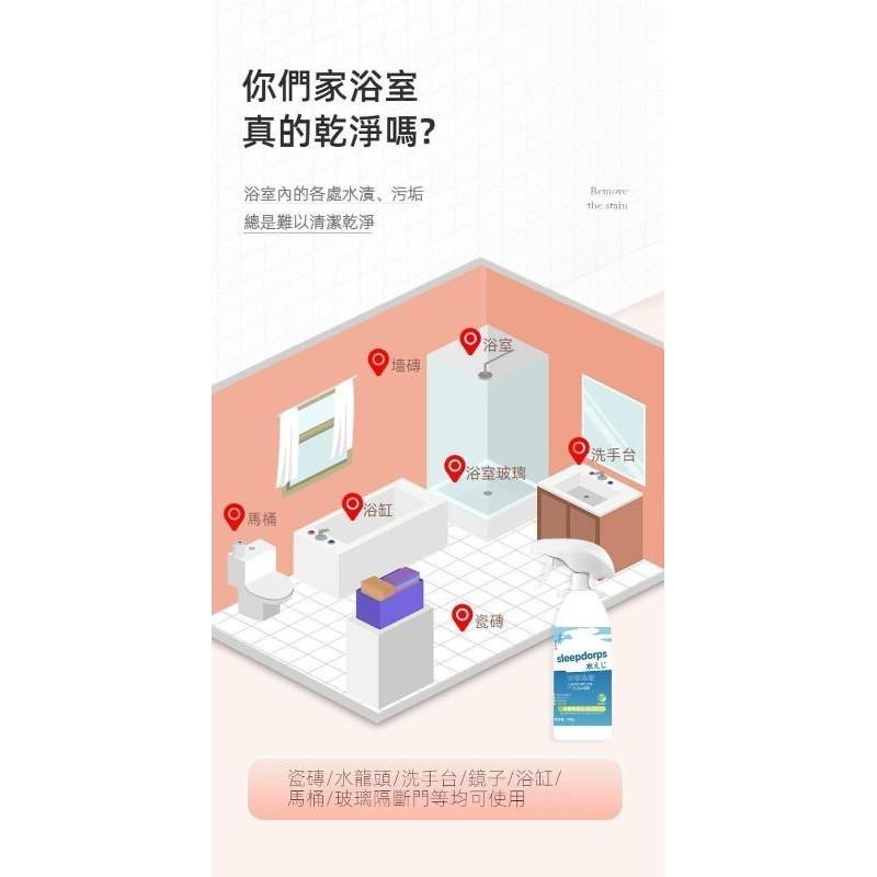 凈亮檸檬香瓦解汙垢除水垢浴室清潔劑-細節圖4